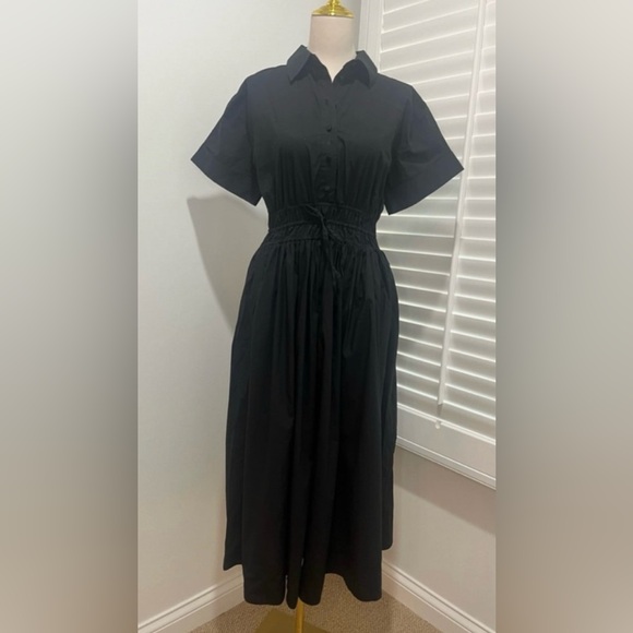 J.Crew Petite Elena shirtdress in cotton poplin - Picture 7 of 10